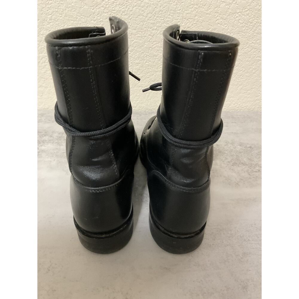 Justin Boots Black Ankle Boots - Picture 5 of 13